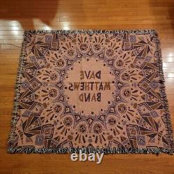 Dave Matthews Band Tapestry Lap Blanket Throw DMB 52 X 60