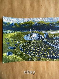 Dave Matthews Band The Gorge Weekend Poster 2018 James Eads AP Record Player
