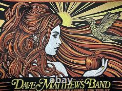 Dave Matthews Band Todd Slater Drive In Art Print Poster 11/30/2018 MSG NY