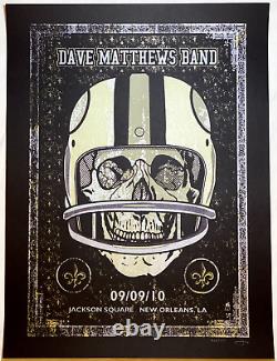 Dave Matthews Band Tour Concert Poster New Orleans, LA 9/9/2010 355/400 DMB