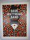 Dave Matthews Band Tour Concert Poster Orange Izod, Nj 11/13/07 #457/800 Dmb
