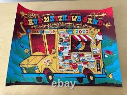 Dave Matthews Band Tour Poster 2023 Summer Ice Cream Truck
