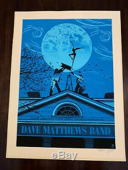 Dave Matthews Band Tree House & Weather vane 2010 Charlottesville Posters Rare