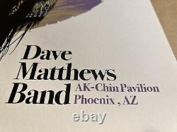 Dave Matthews Band Very Rare Ap Concert Poster Phoenix 2019 #2/50