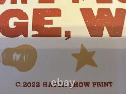 Dave Matthews Band Very Rare Hatch Show Print Concert Poster George, Wa 2022