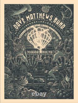 Dave Matthews Band Virginia Beach Va Print Poster Luke Martin Keyline X/10