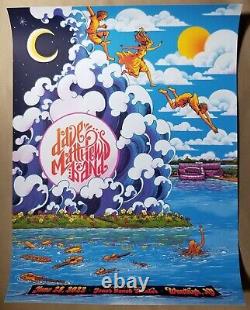 Dave Matthews Band Wantagh NY Poster DMB 2022 James Flames Deer Creek NYC Tour