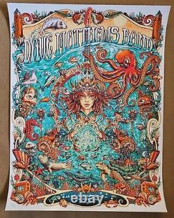 Dave Matthews Band Wantagh Poster DMB Jones Beach New York Concert Summer Tour