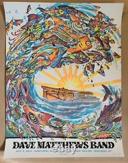 Dave Matthews Band Wantagh Poster Zeb Love DMB Jones Beach New York Concert Tour