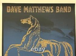 Dave Matthews Band lexington Poster concert railbird 8/29 2021 methane studios