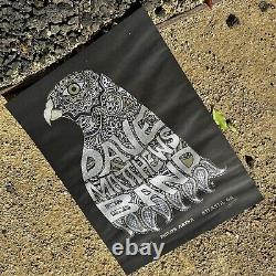 Dave Matthews Band poster 2010 Atlanta GA Methane SIGNED #/550 Metallic Inks