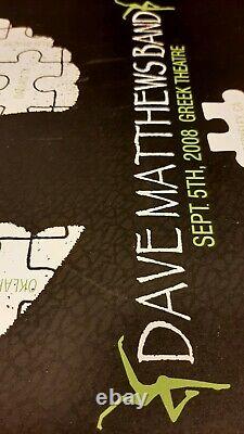 Dave Matthews Band poster Berkeley 2008 Methane