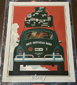 Dave Matthews Band poster Bristow, VA concert at Jiffy Lube Live