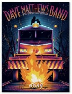 Dave Matthews Band poster Burgettstown 8/27/2021- NM