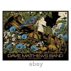 Dave Matthews Band poster Forest Hills, NY NYC Ken Taylor June 9, 2023 DMB