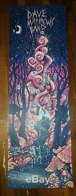 Dave Matthews Band poster Gorge 2016 N3 James Eads MINT CONDITION