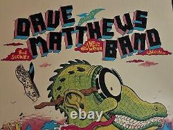 Dave Matthews Band poster Greenville, SC 9/8/23 Ryan Besch 212/975