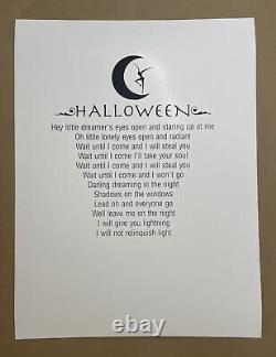 Dave Matthews Band poster Halloween Song Series FOIL variant #180/675 IN HAND