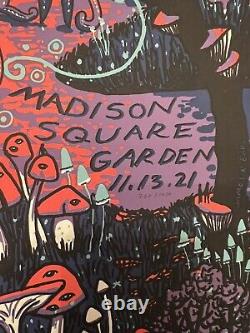 Dave Matthews Band poster Madison Square Garden N2 11/13/21, James Eads, Mint
