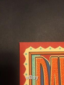 Dave Matthews Band poster Nashville Bridgestone ARENA Sold out MINT