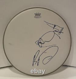 Dave Matthews Band x3 Signed 14 Remo Drumhead Dave Matthews Tinsley Lessard