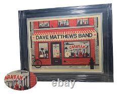 Dave Matthews Dave Matthews Band Signed Framed Auto Concert Poster Beckett Bas 2