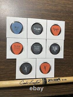 Dave Matthews Drum Stick And Guitar Pick Lot