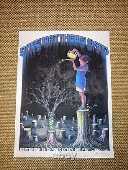 Dave Matthews Emek Star Tree Girl S/e Numbered Poster Dmb 2019 San Francisco Art