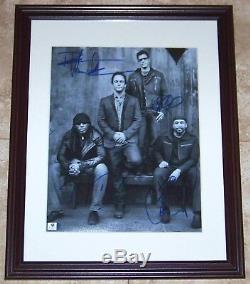 Dave Matthews FULL BAND Signed Autographed Framed 11x14 Photo GV GA GAI COA