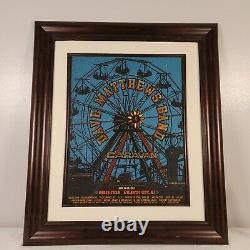 Dave Matthews Framed Band Poster Atlantic City Ferris Wheel 2011 Caravan