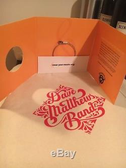 Dave Matthews Personal guitar string bracelet +gift bag RARE 150 only produced