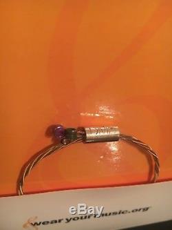Dave Matthews Personal guitar string bracelet +gift bag RARE 150 only produced