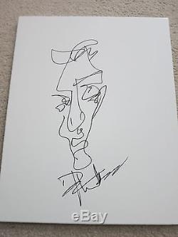 Dave Matthews Signed 16x20 Original Drawing Rare Proof + Coa! One Of A Kind Dmb