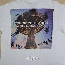 Dave Matthews T shirt Band promo vintage Under The Table And Dreaming Size XL