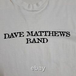 Dave Matthews T shirt Band promo vintage Under The Table And Dreaming Size XL