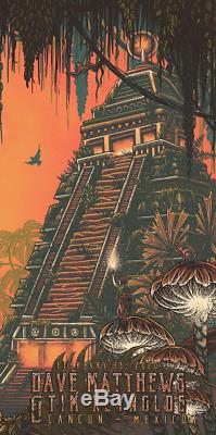 Dave Matthews Tim Reynolds Cancun Mexico Poster N3 Triptych Suburban Avenger