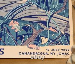 Dave Matthews & Tim Reynolds Concert Poster Canandaigua, NY July 17, 2022 #/850