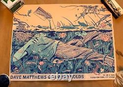 Dave Matthews & Tim Reynolds Concert Poster Canandaigua, NY July 17, 2022 #/850