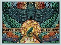 Dave Matthews Tim Reynolds Mexico N3 Poster 2022 Cancun Riviera By Todd Slater