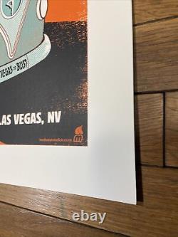 Dave Matthews & Tim Reynolds Poster 10/27/06 Garden Arena Las Vegas NV Signed AP