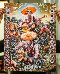 Dave Matthews & Tim Reynolds Poster N3 2019 Riviera Maya Mexico Tsang AP 2-17-19