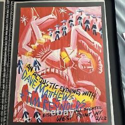 Dave Matthews + Tim Reynolds Poster RARE 3/23/03 EISENHOWER HALL WEST POINT, NY