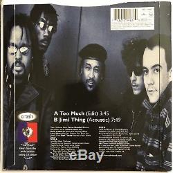 Dave Matthews Tim Reynolds Too Much Jimi Thing 7 Vinyl 1996 NM/VG DMB RARE