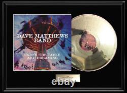 Dave Matthews Under The Table And Dreaming White Gold Platinum Toned Record
