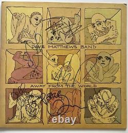 Dave Matthews band dmb signed album away from the world group autographed