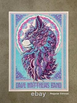 Dave Matthews x BioWorks Band Poster DMB Warehouse LIMITED TO 100 CNFRMD