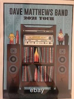 Dave matthews band tour poster 2021