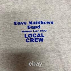 Delta Apparel, INC. Men's Dave Matthews Band Local Crew Summer Tour 2000 Gray XL