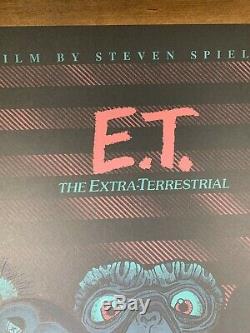 E. T. Art Print Movie Poster By Luke Martin Mondo Signed XX/100 DMB Pearl Jam