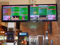 Electronic Menu Board With Our FREE DMB Software With Animated Picture Menu Design